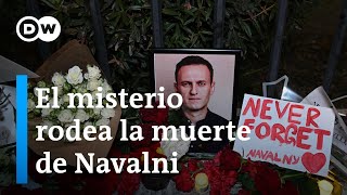 Los allegados de Alexéi Navalni aún desconocen las causas de su deceso [upl. by Llehsem43]