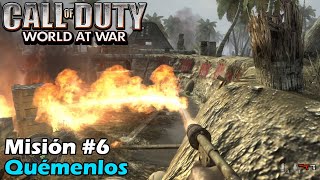 Call of Duty World at War  Misión 6  Quémenlos 1080p  Xbox One [upl. by Baumann995]