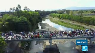 El puente del río Dajabón un semillero de trata de niños [upl. by Aronson]