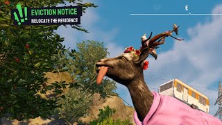 GOAT SIMULATOR 3  EVICTION NOTICE LEVEL GAMEPLAY  PART 4 [upl. by Shantee791]