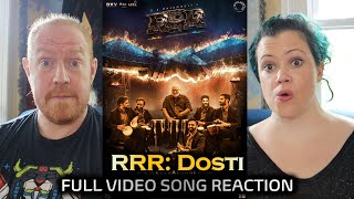 RRR Dosti Full Video Song Reaction HemaChandra MM Keeravaani Jr NTR Ram Charan SS Rajamouli [upl. by Ramedlab]