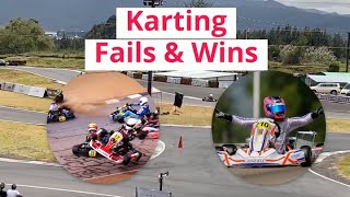 Wins Crashes and Fails Compilation  Karting Fails and Victories  The Truth About Karting [upl. by Nealy158]