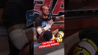 PART 1 CMPunk’s infamous Pipebomb promo 💣 WWE WWERaw [upl. by Cilka474]