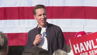 Sen Hawley rallies supporters in St Charles County [upl. by Darren239]