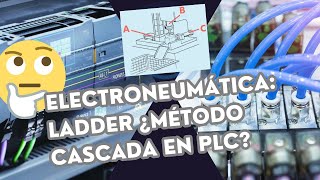 Secuencia Electroneumática  Ladder en FluidSIM  Método Cascada [upl. by Inaffit]