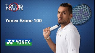 Yonex Ezone 100 Tennis Racquet Review  Tennis Express [upl. by Gerda287]