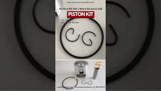 SkiDoo RV 340  MotoSki Sonic 340 Piston Kit  OEM NO 420993790  Item No 09767 [upl. by Silin]