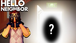 BEATING HELLO NEIGHBOR LEGIT ALTERNATE ENDING  Hello Neighbor New Update Gameplay [upl. by Irap]