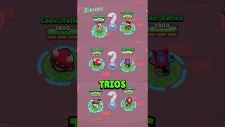 All Unfinished Trios brawlstars shorts [upl. by Ecinue287]