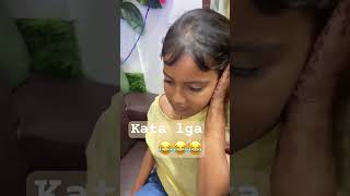 Ear piercingsorts virlvideo 😂😂Rangeela Choudhary [upl. by Salvidor]