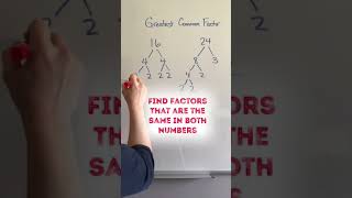 Using Prime Factorization To Find The Greatest Common Factor [upl. by Naivaf503]