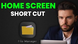 How to Set Home Screen Shortcut File Manager [upl. by Juanita941]