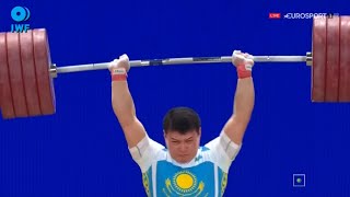 2015 World Weightlifting Championships Men 94 kg \ Тяжелая Атлетика Чемпионат Мира [upl. by Htebirol]