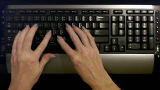 ASMR  Relaxing Typing Sounds No Talking [upl. by Persons]