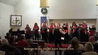 Seasons Of Love Jonathan Larson Yelm Community Choir [upl. by Tadd]