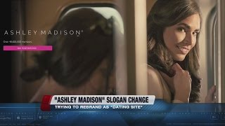 Ashley Madison changes slogan as part of rebranding [upl. by Nilcaj]