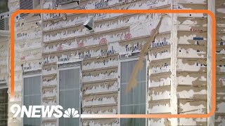 Yuma hail Hotel damaged as severe weather hits Colorado [upl. by Daphne575]