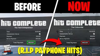 GTA Online Payphone Hit Nerf Explained [upl. by Aenej458]