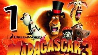 Madagascar 3 The Game Walkthrough Part 1 PS3 X360 Wii Mission 1 [upl. by Eytak]