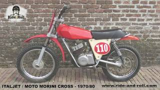 Ride amp Roll  ItaljetMoto Morini cross 19701980 [upl. by Daley874]