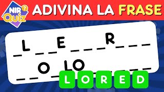 ¡Adivina la Frase Oculta 🤔🧩 ¿Podrás resolver todas [upl. by Oiracam]