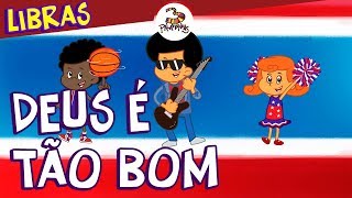 Deus É Tão Bom em Libras  3Palavrinhas  Libras Volume 4 [upl. by Noseyt]