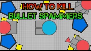 How to kill Bullet Spammers  Part 2 of Spike Team  Diepio [upl. by Nosnhoj]