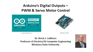 Intro to Arduino  PWM Signals and Servo Motor Control Fall 2024 [upl. by Brantley218]