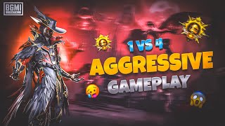 last video Crimson Moon Awakening theme mode Bye bye 1vs 4 Gameplay BGMI [upl. by Secundas]