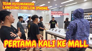 Tim Kusumawara baru kali ini main ke Mall  LANGSUNG DIBELIIN IPHONE SAMA MAS ADO [upl. by Carly156]