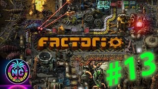 Le hub plomberie et le raffinage avancé  Factorio  Lets Play FR 13 [upl. by Yreffoeg]