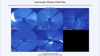 2024 October 10  Five Bright Comets from SOHO [upl. by Trueman821]