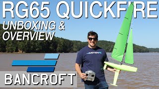 Unboxing the Bancroft RG65 Quickfire RC Racing Sailboat  Motion RC [upl. by Htennaj692]