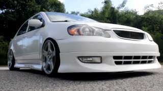 toyota corolla 2004 low modified puerto rico [upl. by Lysander]