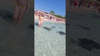 Cyprus AyiaNapa Nissi Beach Кипр АйяНапа [upl. by Aneeram]