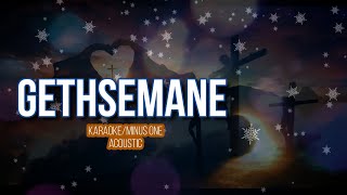 Gethsemane Minus OneKaraoke  Claire Ryan Crosby Arrangement  Acoustic [upl. by Elylrac564]