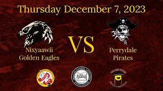 Nixyaawii Golden Eagles vs Perrydale Pirates Oregon 1A Preview Varsity Boys [upl. by Gian]