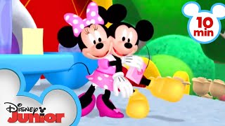 Mickey and Minnie Valentines Days  Compilation  disneyjr [upl. by Lellih172]