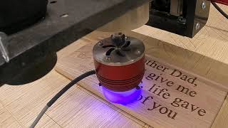 Nextwave Automation HD5  7 Watt Laser Burn [upl. by Nileve667]