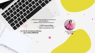 CSH Consulting Live Stream [upl. by Bremble]