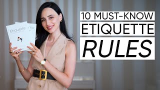 10 Etiquette Rules For Every Day Everyone Should Know  Jamila Musayeva [upl. by Laon]