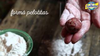 Receta Ravioles con Albondigas fácil – La Salteña [upl. by Zurc918]