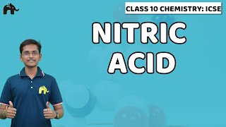 Nitric Acid  Class 10 ICSE Chemistry  Selina Chapter 10  Ostwald’s Process [upl. by Leseil]