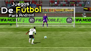 Top 10 Mejores Juegos De FUTBOL Para Android 2022 [upl. by Gurl]