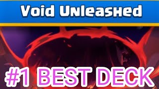 BEST DECK To Beat Void Unleashed Challenge In Clash Royale [upl. by Dorwin]