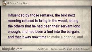 The Mouse the Bird and the Sausage  Grimms Fairy Tales by the Brothers Grimm  20 [upl. by Norina529]