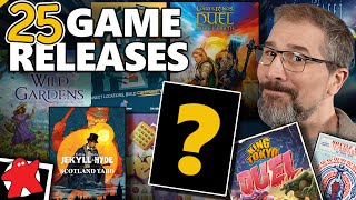 25 New Board Game Releases amp Restocks  Board Game Buyers Guide [upl. by Ennasor60]