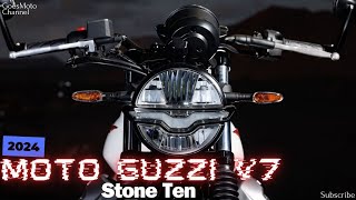 2024 Moto Guzzi V7 Stone Ten  Breaking Boundaries with Modern Classic Icon [upl. by Leak]