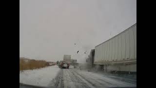 50 Vehicle Pileup on Highway 402 London Ontario 12232022 [upl. by Eelidnarb537]