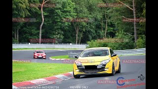 Nürburgring Nordschleife TF Mégane 3 RS Cup X2 Clio rs Touristenfahrten 31 08 2023 [upl. by Aloisia637]